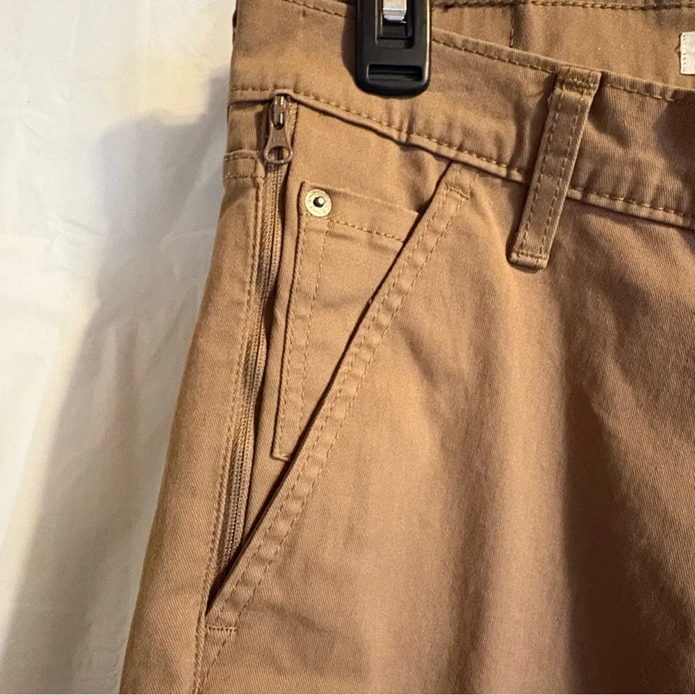Levi's Signature Jeans Mens 30x32 Athletic Straight Brown Stretch Denim Pants‎